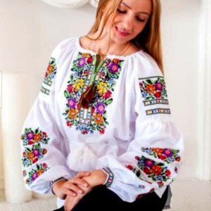 🇺🇦Ukrainian New Embroidered Blouse